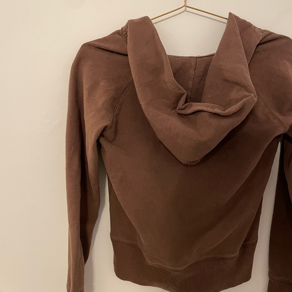 Vintage Y2K Sweatshirt Chocolate Brown Bella Swan M - Picture 7 of 10